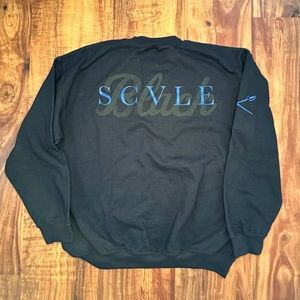 Black Scale Sweatshirt Large